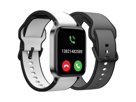 Smartwatch SPC Smartee Duo Pro 9653N/ Notificaciones/ Frecuencia Cardíaca/ Negro/ Incluye Correa Extra