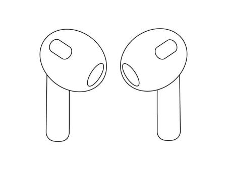 Auriculares Bluetooth Apple Airpods V3 3a Generación