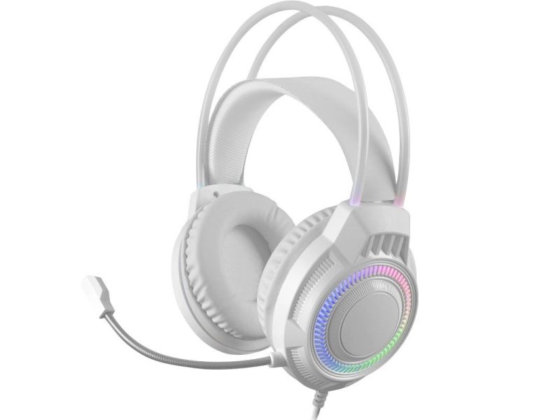 Auriculares Gaming con Micrófono Mars Gaming MH124W/ Jack 3.5/ Blancos