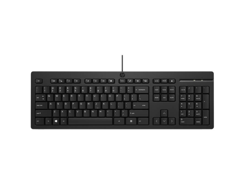 Teclado HP 125/ Negro