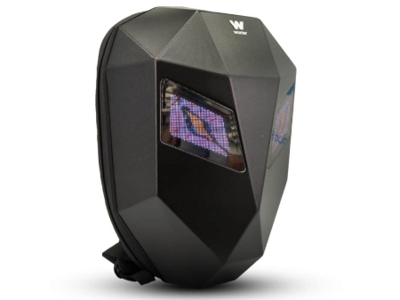 Mochila con Pantalla LED Woxter Black Knight/ Capacidad 30L/ Negra