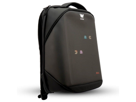 Mochila con Pantalla LED Woxter T3HD/ Capacidad 15L/ Negra