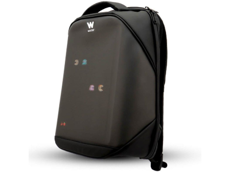 Mochila con Pantalla LED Woxter T3HD/ Capacidad 15L/ Negra