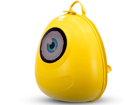 Mochila con Pantalla LED Woxter Loy-Big Eye/ Amarilla