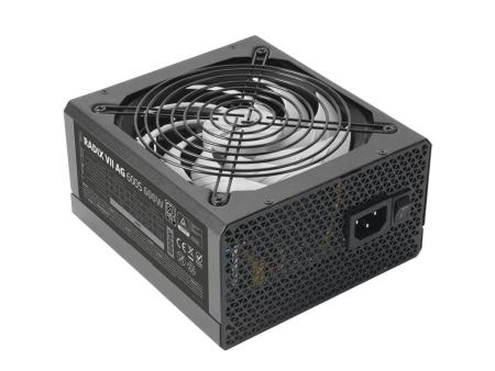 Fuente de Alimentación Tacens Radix VII AG 600S/ 600W/ Ventilador 14cm/ 80 Plus Silver