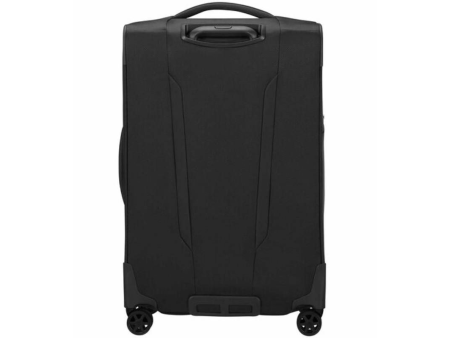 Maleta Mediana Samsonite Respark Expansible 67cm/ 66x43x33cm/ 4 Ruedas/ Negra