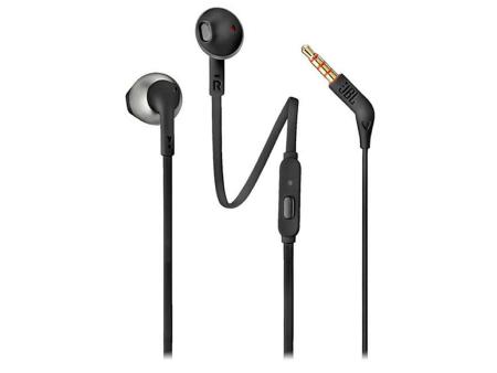 Auriculares Intrauditivos JBL Tune 205/ con Micrófono/ Jack 3.5/ Negros