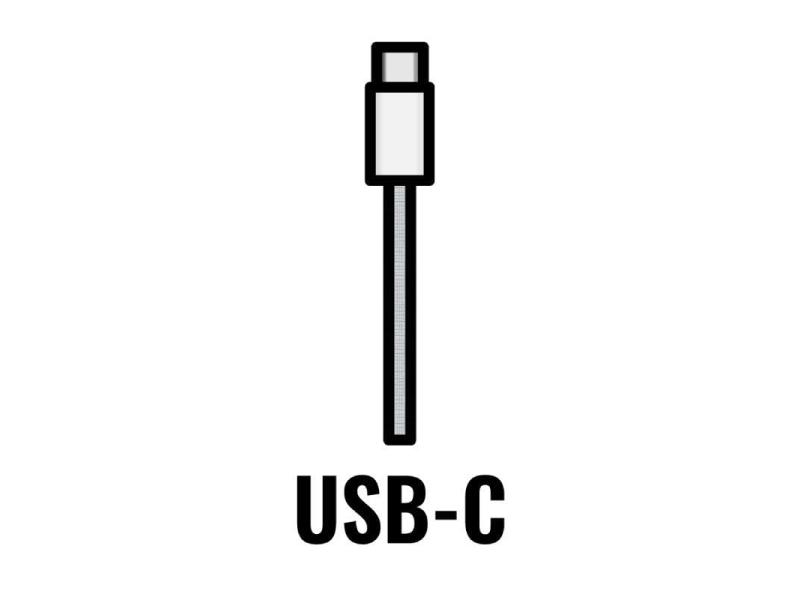 Cable de Carga Apple USB de conector USB Tipo-C a USB Tipo-C/ 1m/ Trenzado