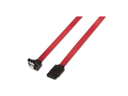 Cable SATA Aisens A130-0156/ SATA Hembra - SATA Hembra/ Hasta 0.1W/ 768Mbps/ 50cm/ Rojo