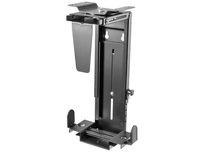 Soporte Bajo Mesa/de Pared Aisens MPC04-203 para PC/ Antirrobo/ hasta 10kg