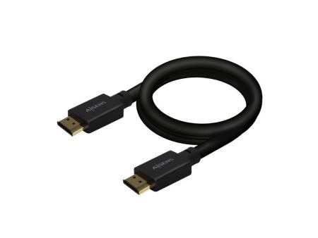 Cable HDMI 2.1 8K Aisens A150-0680/ HDMI Macho - HDMI Macho/ 5m/ Certificado/ Negro