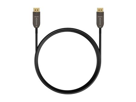 Cable Displayport 1.4 AOC 8K Aisens A155-0607/ Displayport Macho - Displayport Macho/ 15m/ Negro