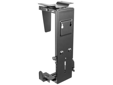 Soporte Bajo Mesa/de Pared Aisens MPC04-203 para PC/ Antirrobo/ hasta 10kg