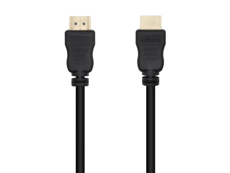 Cable HDMI 1.4 14+1 CCS Aisens A119-0528/ HDMI Macho - HDMI Macho/ 1m/ Negro