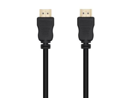 Cable HDMI 1.4 14+1 CCS Aisens A119-0528/ HDMI Macho - HDMI Macho/ 1m/ Negro