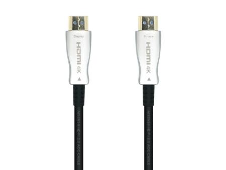 Cable HDMI 2.0 AOC 4K Aisens A148-0377/ HDMI Macho - HDMI Macho/ 15m/ Negro