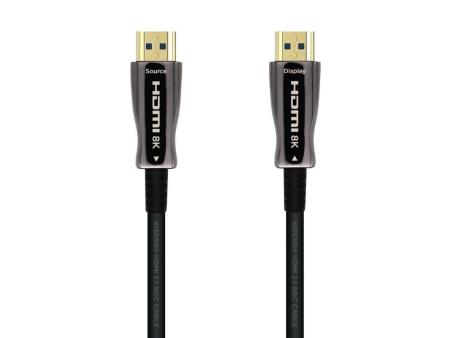 Cable HDMI 2.1 AOC 8K Aisens A153-0522/ HDMI Macho - HDMI Macho/ 60m/ Negro