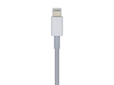 Cable Lightning Aisens A102-0442/ Lightning Macho - USB Tipo-C Macho/ 1m/ Blanco