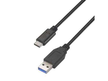 Cable USB 3.1 Aisens A107-0449/ USB Tipo-C Macho - USB Macho/ 50cm/ Negro