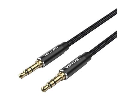 Cable Estéreo Vention BAWBD/ Jack 3.5 Macho - Jack 3.5 Macho/ 50cm/ Negro