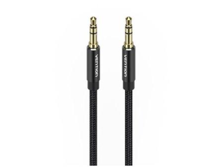 Cable Estéreo Vention BAWBD/ Jack 3.5 Macho - Jack 3.5 Macho/ 50cm/ Negro