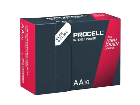 Pack de 10 Pilas AA LR6 Duracell PROCELL INTENSE POWER DURINTLR6C10/ 1.5V/ Alcalinas