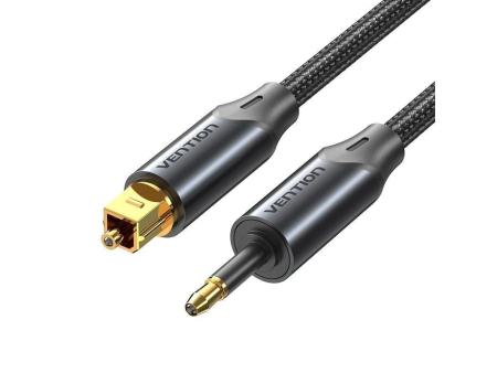 Cable de Audio de Fibra óptica Vention BKCBG/ 1.5m/ Negro