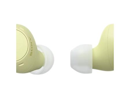 Auriculares Bluetooth Sony WF-C510 con estuche de carga/ Autonomía 5h/ Amarillos