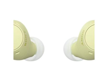 Auriculares Bluetooth Sony WF-C510 con estuche de carga/ Autonomía 5h/ Amarillos