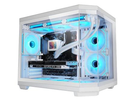 Caja Gaming Minitorre Mars Gaming MC-3TCOREM/ Blanca