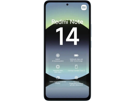 Smartphone Xiaomi Redmi Note 14 6GB/ 128GB/ 6.67'/ Azul