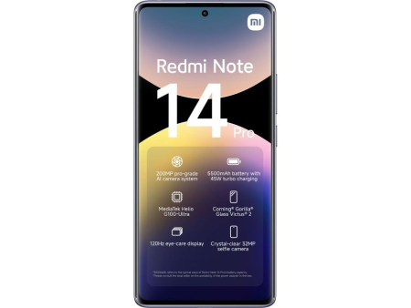 Smartphone Xiaomi Redmi Note 14 Pro 8GB/ 256GB/ 6.67'/ Purpura