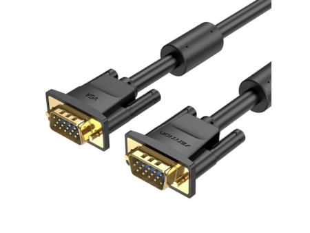 Cable SVGA Vention DAEBF/ VGA Macho - VGA Macho/ 1m/ Negro