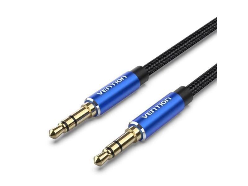 Cable Estéreo Vention BAWLD/ Jack 3.5 Macho - Jack 3.5 Macho/ 50cm/ Azul