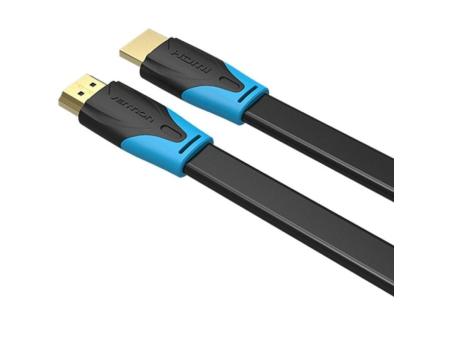 Cable HDMI 2.0 4K Vention VAA-B02-L075/ HDMI Macho - HDMI Macho/ 75cm/ Negro