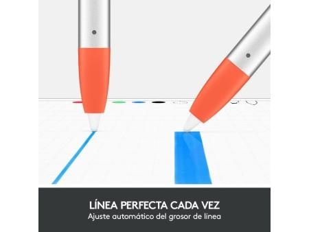 Lápiz Inalámbrico Logitech Crayon para iPad/ Naranja