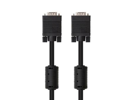 Cable SVGA Nanocable 10.15.0102/ VGA Macho - VGA Macho/ 1.8m/ Negro