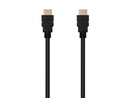 Cable HDMI 1.3b Nanocable 10.15.0301/ HDMI Macho - HDMI Macho/ 1m/ Negro