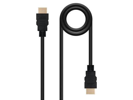 Cable HDMI 1.4 Nanocable 10.15.1705/ HDMI Macho - HDMI Macho/ 5m/ Negro