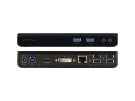 Docking USB 3.0 2-Power DOC0101A/ 1xHDMI/ / 1xDVI/ 6xUSB/ 1xRJ45/ 2xAudio