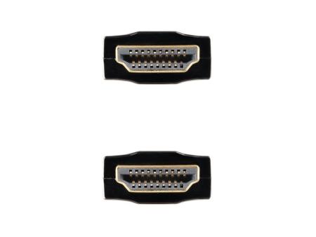 Cable HDMI 2.0 4K Nanocable 10.15.2010/ HDMI Macho - HDMI Macho/ 10m/ Negro