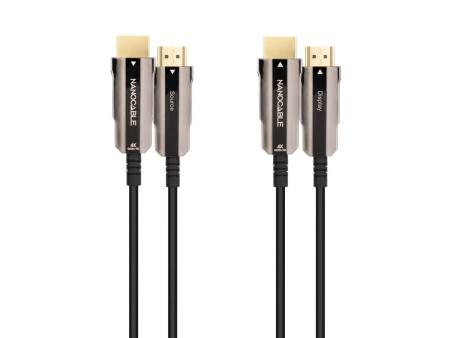 Cable HDMI 2.0 AOC 4K Nanocable 10.15.2015/ HDMI Macho - HDMI Macho/ 15m/ Negro