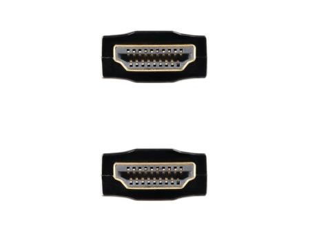 Cable HDMI 2.0 AOC 4K Nanocable 10.15.2015/ HDMI Macho - HDMI Macho/ 15m/ Negro