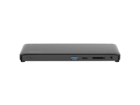 Docking USB Tipo-C 2-Power DOC0117A/ 4xUSB/ 1xUSB Tipo-C PD/ 2xHDMI/ 1xDisplayPort/ 1xJack/ 1xRJ45/ 1xLector Tarjetas SD/ Gris