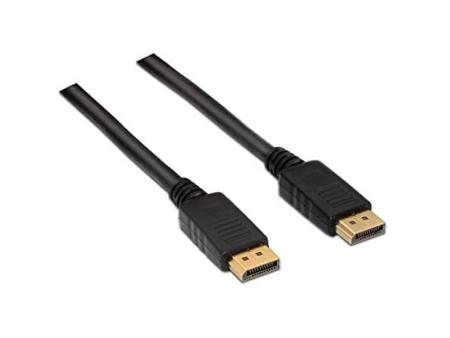 Cable Displayport 1.2 4K Nanocable 10.15.2302/ Displayport Macho - Displayport Macho/ 2m/ Negro