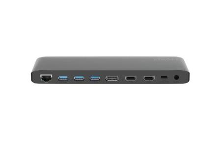 Docking USB Tipo-C 2-Power DOC0117A/ 4xUSB/ 1xUSB Tipo-C PD/ 2xHDMI/ 1xDisplayPort/ 1xJack/ 1xRJ45/ 1xLector Tarjetas SD/ Gris