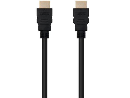 Cable HDMI 2.0 4K Nanocable 10.15.3800/ HDMI Macho - HDMI Macho/ 50cm/ Negro