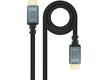 Cable HDMI 2.1 IRIS 8K Nanocable 10.15.8005/ HDMI Macho - HDMI Macho/ 5m/ Negro