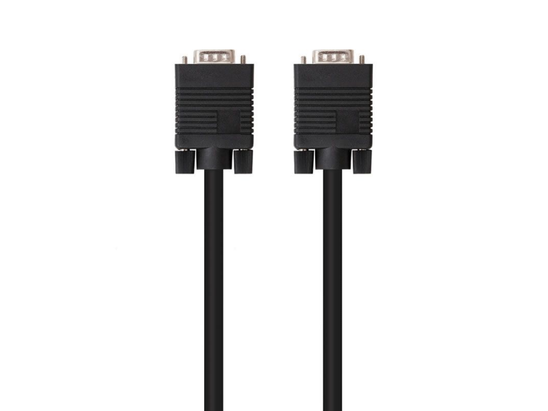 Cable SVGA Nanocable 10.15.1303/ VGA Macho - VGA Macho/ 3m/ Negro