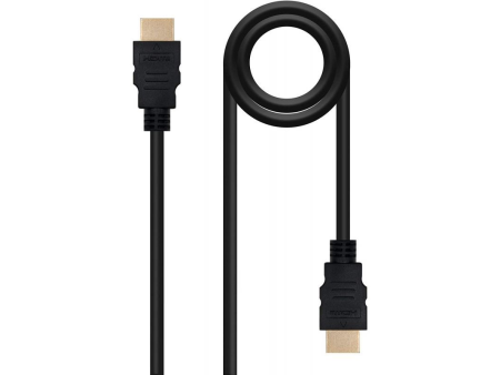 Cable HDMI 1.4 Nanocable 10.15.1702/ HDMI Macho - HDMI Macho/ 1.8m/ Negro